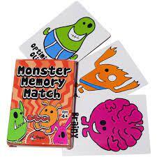 Kid's Card Games: Monster Memory Match